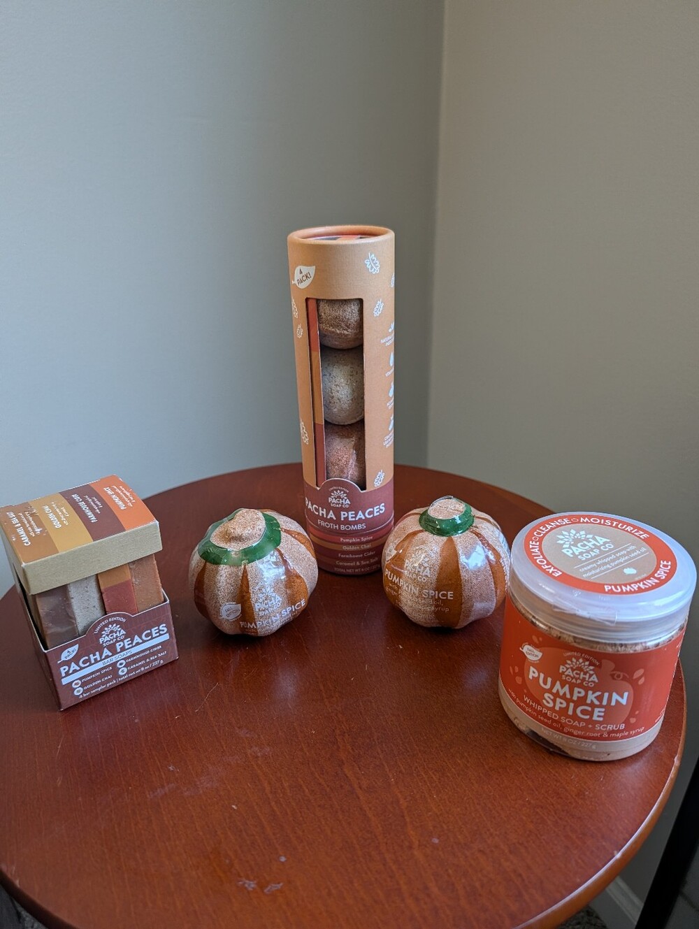 New Pacha Pumpkin Spice Bath & Body Gift Collection